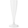 Wegwerp champagne glazen 10x